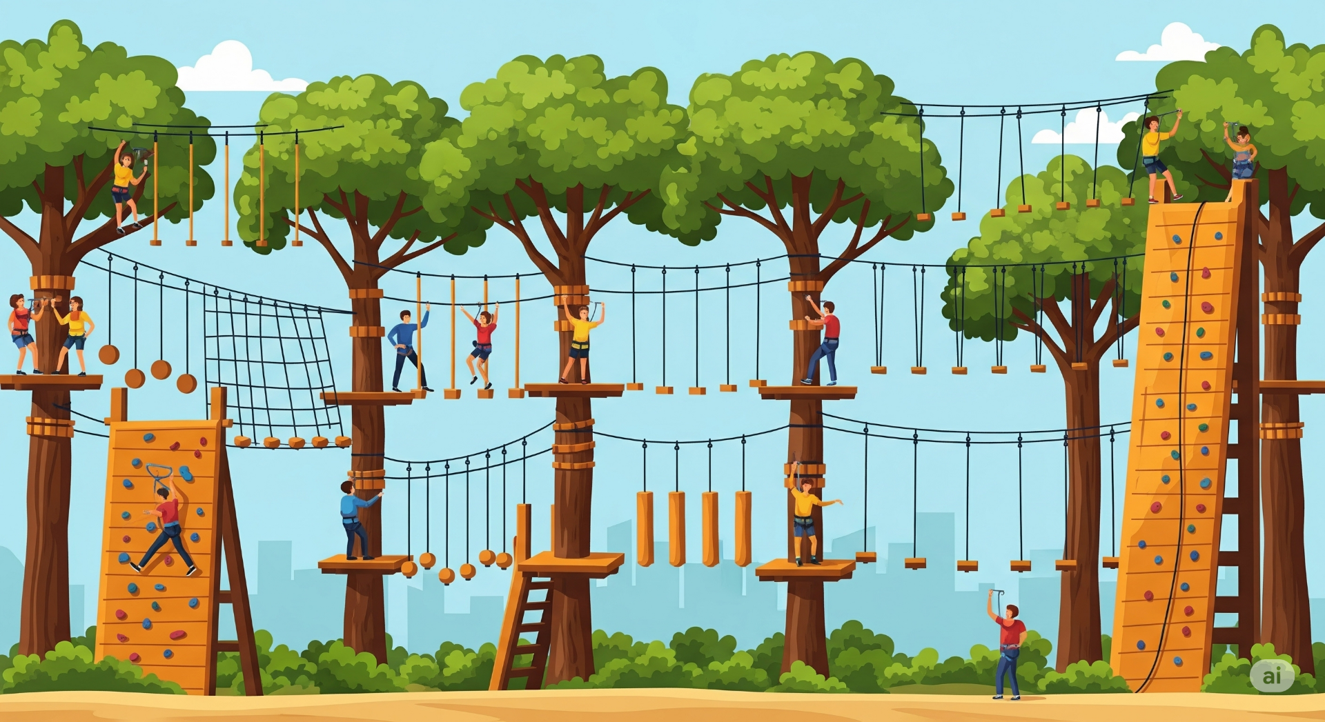 Parques aventura