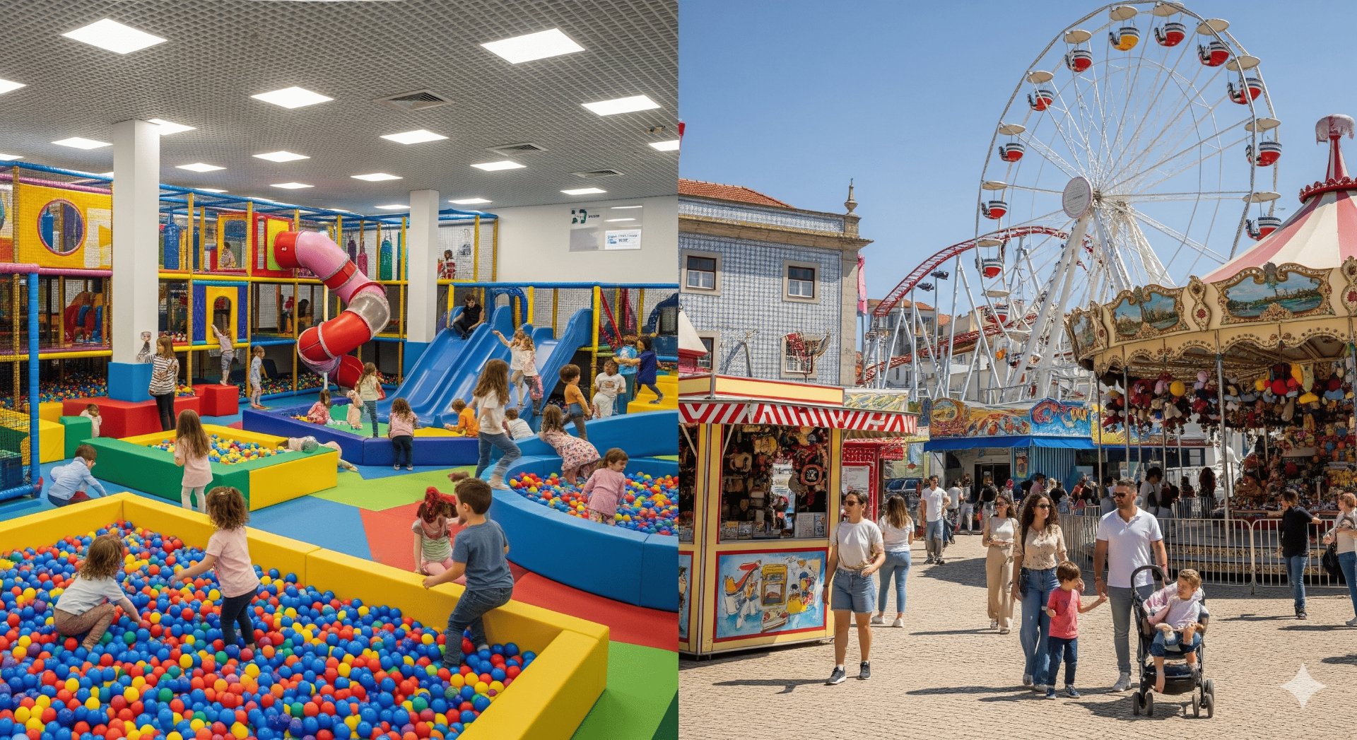 Parques infantis/diversão