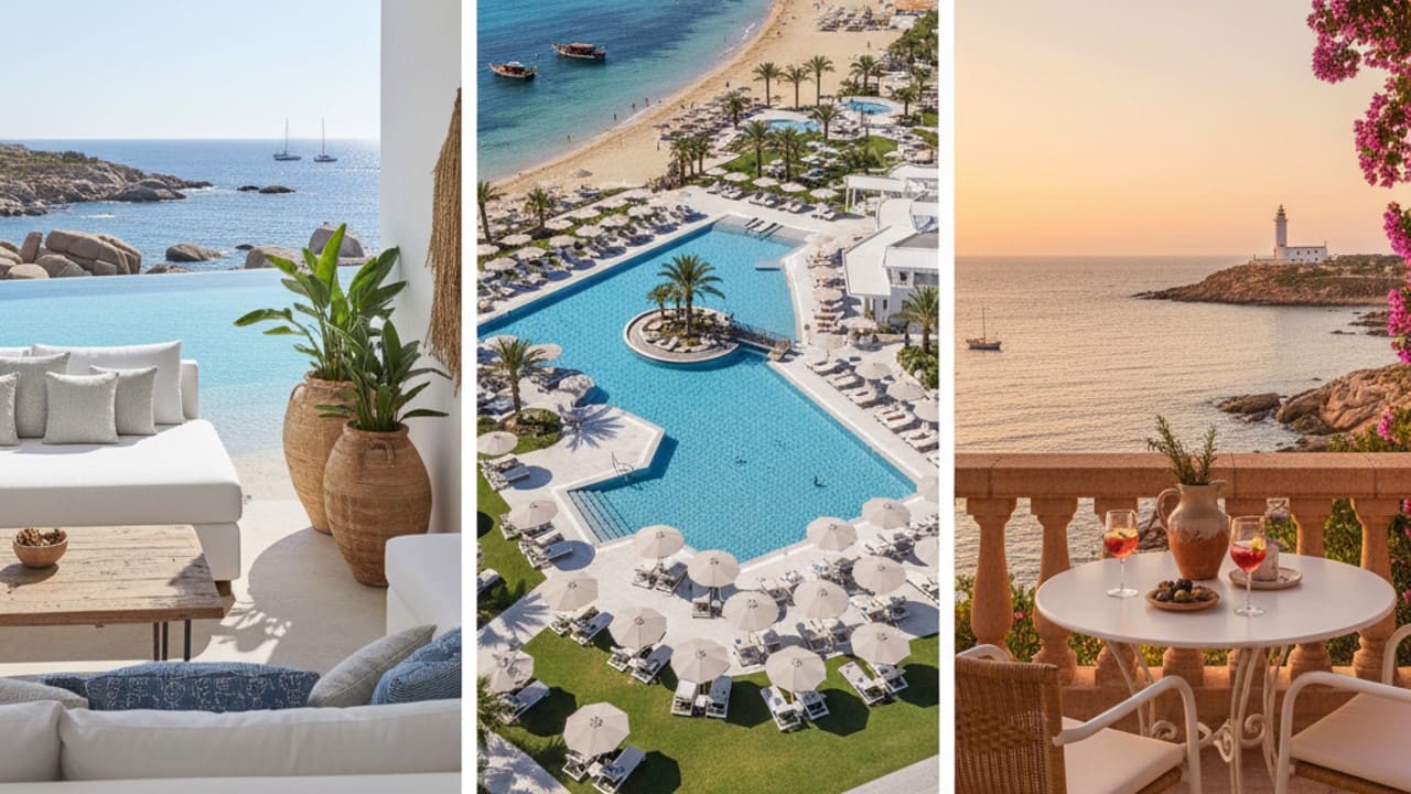 Alojamentos nas Ilhas Baleares e Canárias