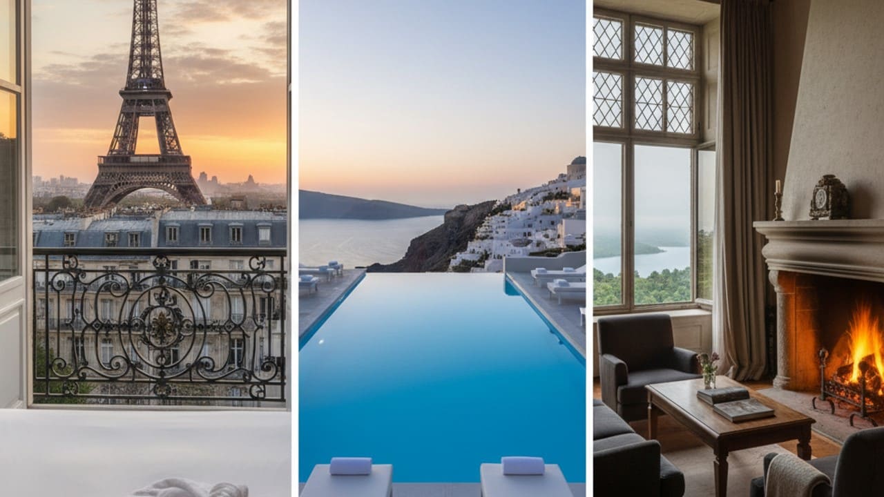 Alojamentos na Europa & Reino Unido