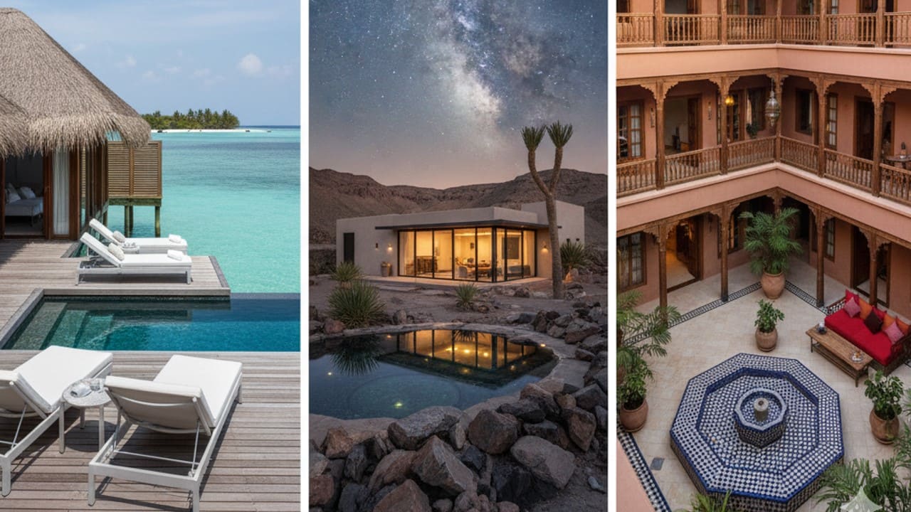 Alojamentos no resto do Mundo