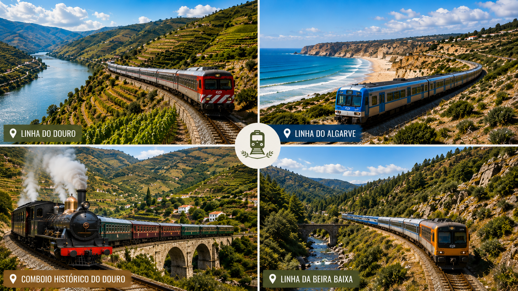As 7 viagens de comboio mais bonitas de Portugal