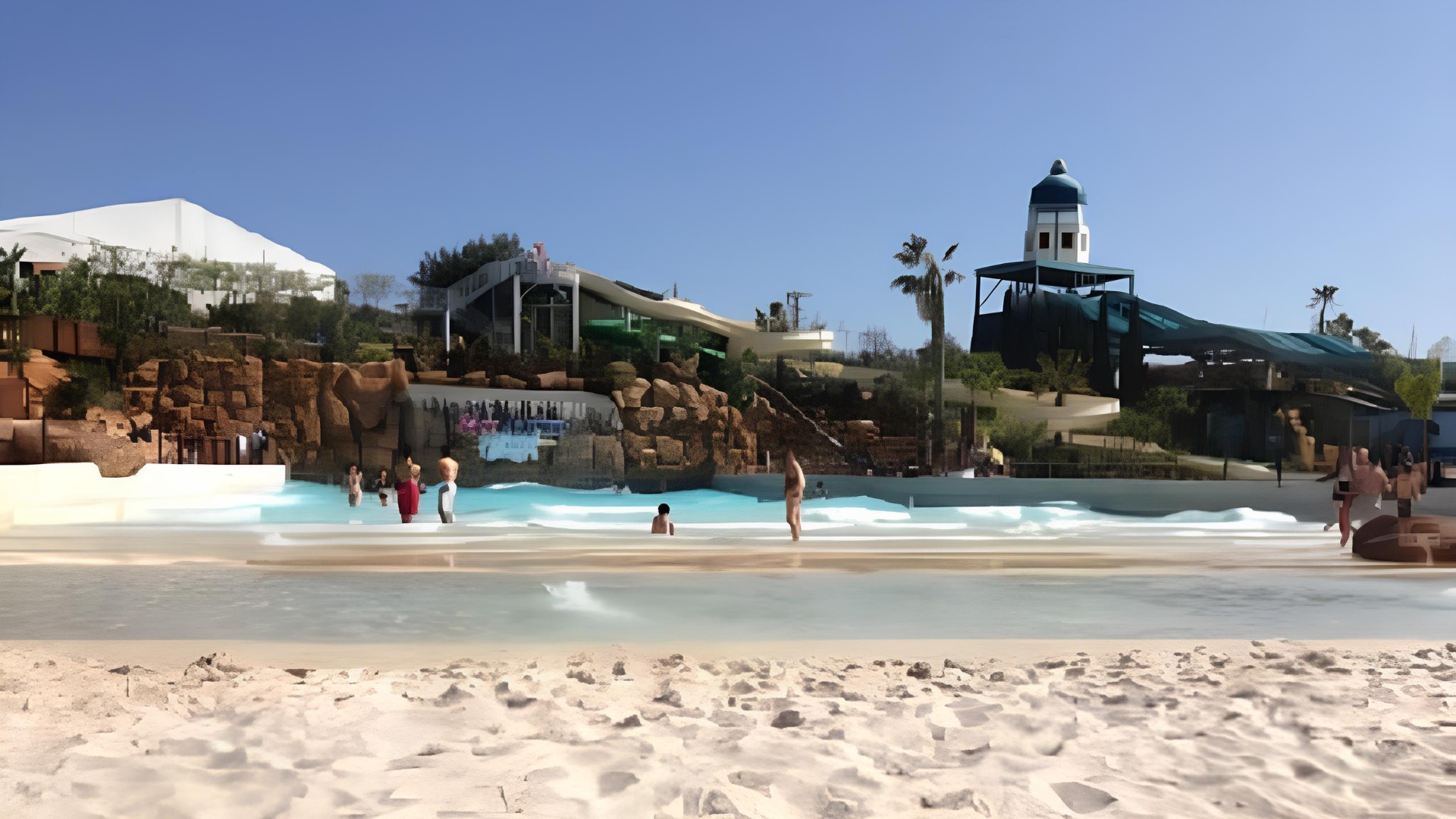 Zoomarine Beach