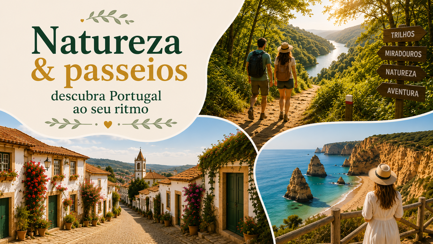 Descubra destinos em Portugal para todos os estilos de viagem e em qualquer região do País. Explore destinos perfeitos para férias em família, escapadinhas românticas, aventuras na natureza ou momentos de puro relaxamento. Há sempre um destino ideal à sua espera em Portugal.