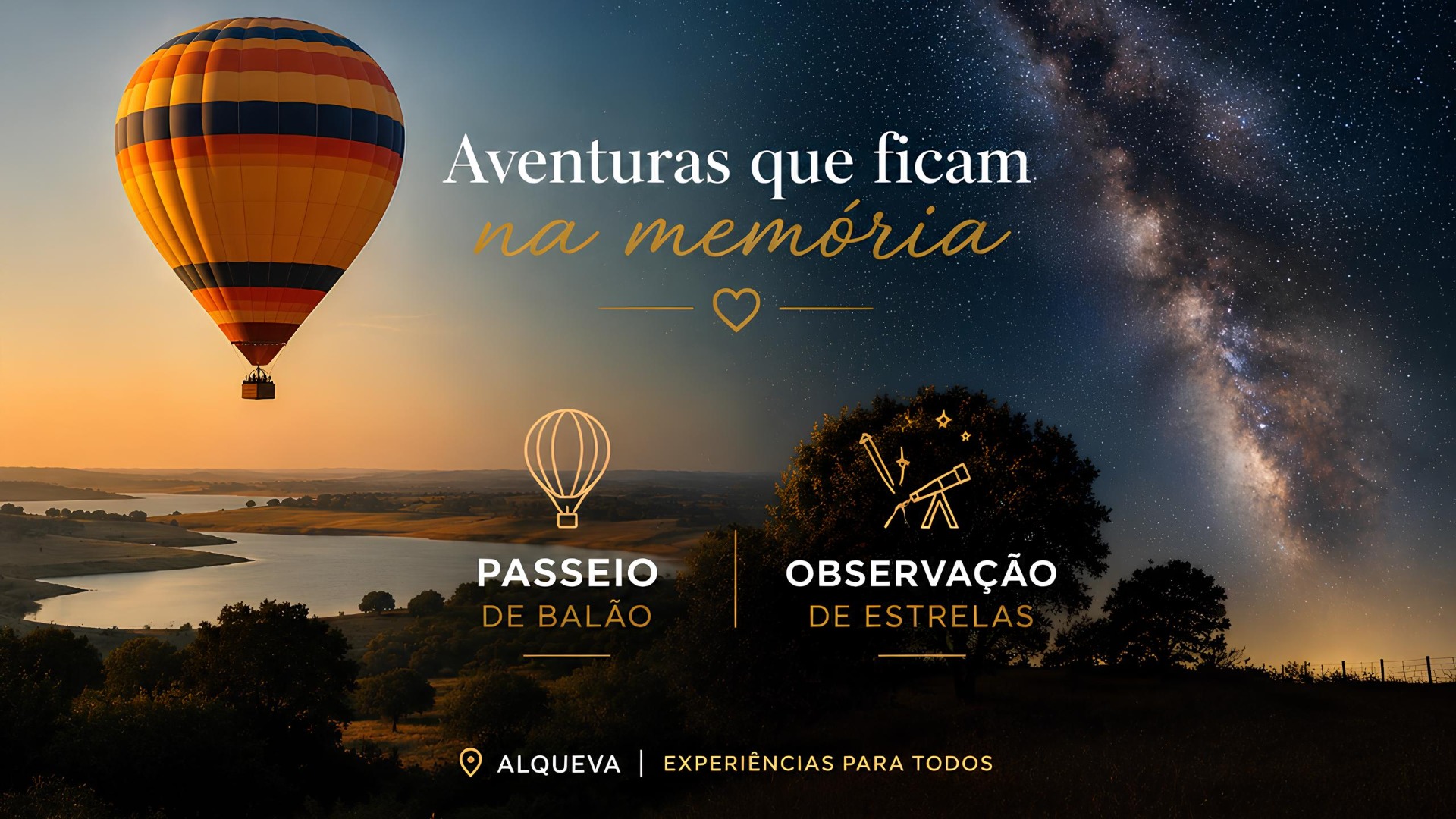Do Alqueva ao céu estrelado: as experiências de Verão que pode viver no Montimerso SkyScape CountryHouse