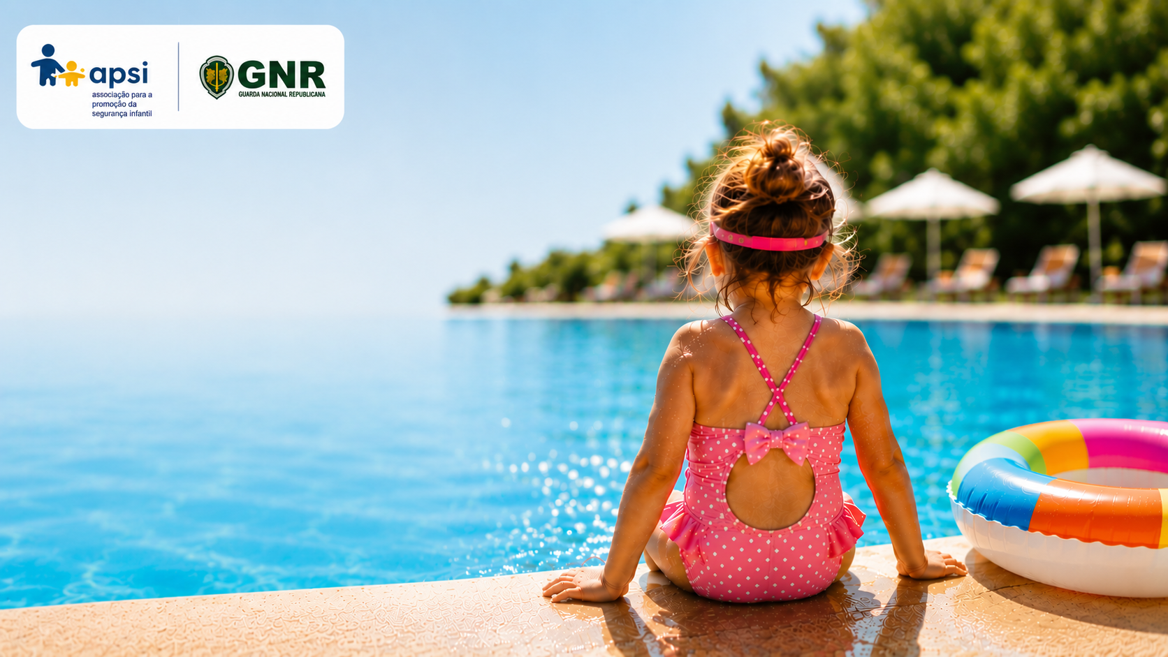 Com a chegada dos dias quentes, aumentam também os momentos passados na praia, na piscina e junto a rios ou barragens. É precisamente nesta altura que a prevenção se torna mais importante. Pelo quinto ano consecutivo, a Associação para a Promoção da Segurança Infantil (APSI) e a Guarda Nacional Republicana (GNR) juntam-se para sensibilizar as famílias através da Campanha de Prevenção de Afogamentos.
