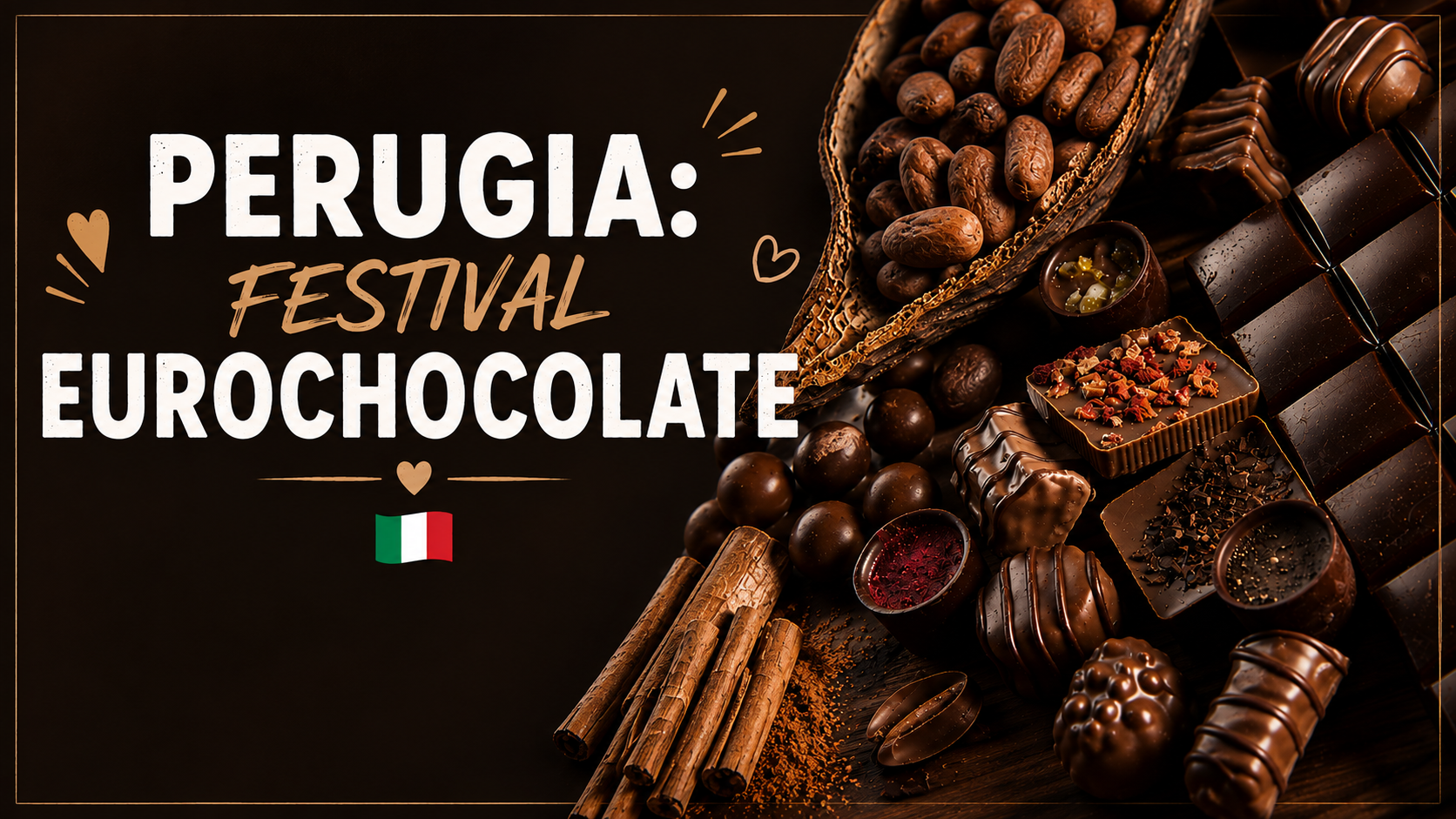 Todos os anos, a histórica cidade de Perugia, capital da região italiana da Úmbria, ganha uma nova vida ao receber um dos eventos gastronómicos mais famosos da Europa: o Festival Eurochocolate. Este festival transforma as ruas, praças e monumentos da cidade num cenário repleto de aromas, sabores e criatividade, atraindo milhares de visitantes de todo o mundo.