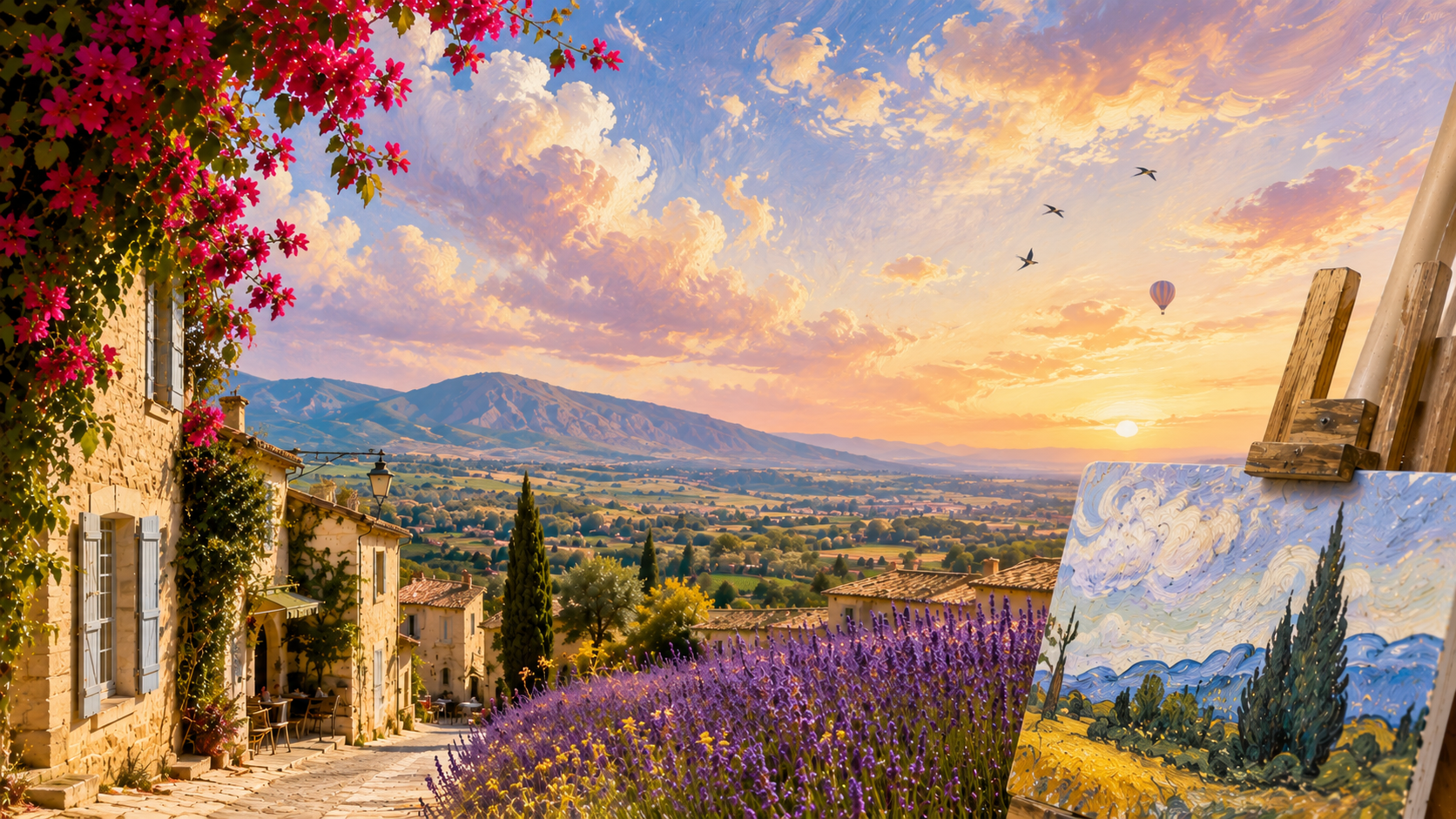 O Sul de França foi uma importante fonte de inspiração para grandes nomes da pintura, como Vincent van Gogh, Paul Cézanne, Pierre-Auguste Renoir e Henri Matisse. A sua luz intensa, paisagens coloridas e atmosfera mediterrânica deram origem a algumas das obras mais marcantes da história da arte. Um roteiro impressionista por esta região convida a descobrir cidades como Arles, Saint-Rémy-de-Provence, Aix-en-Provence e Nice, onde arte, cultura e natureza se encontram em perfeita harmonia.