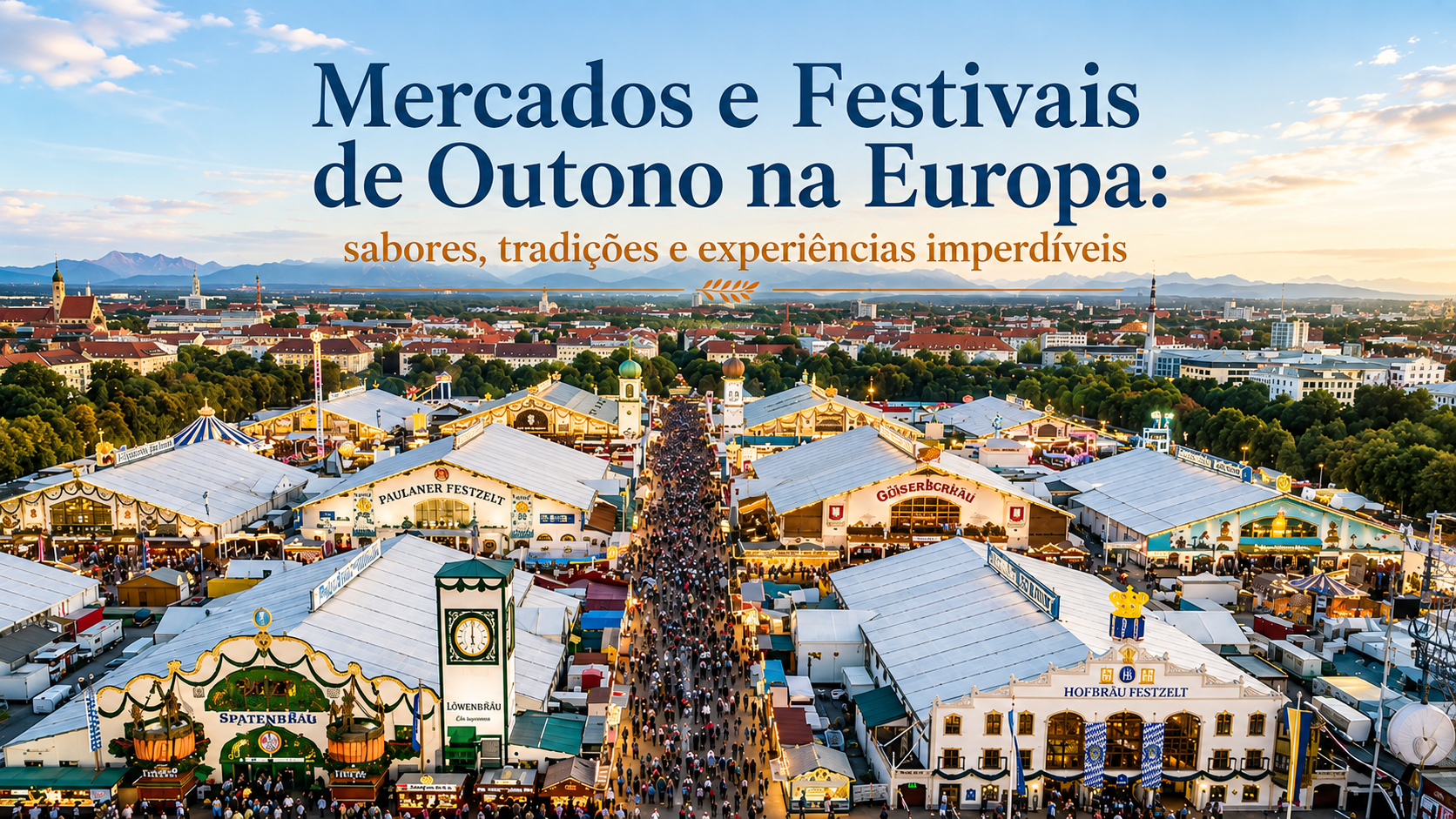 O Outono é uma das estações mais encantadoras para descobrir a Europa. À medida que as folhas se pintam de tons dourados e avermelhados, cidades e aldeias ganham uma nova vida com mercados tradicionais, festivais gastronómicos e celebrações ligadas às vindimas e às colheitas. Para quem procura uma experiência autêntica, esta é a altura ideal para viajar.