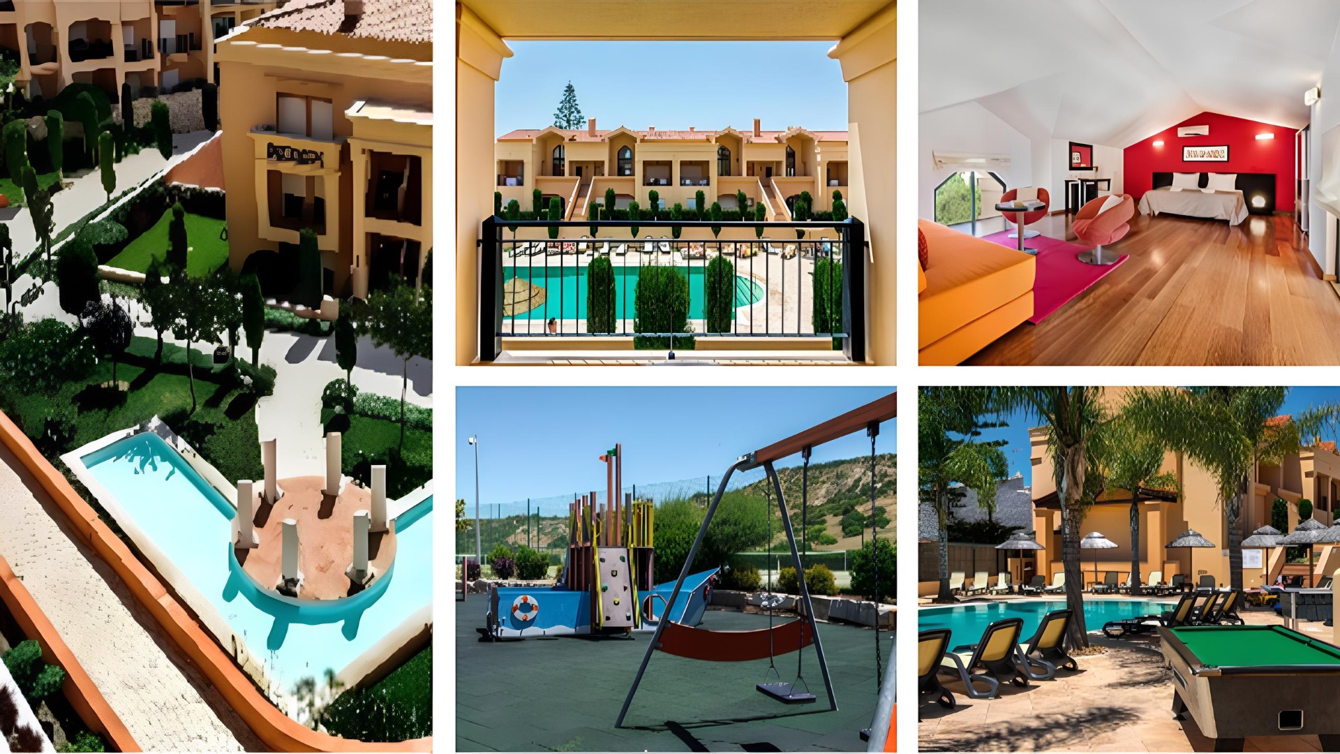 Baía da Luz Resort → Situado na encantadora vila da Luz, a poucos passos da praia, o Baía da Luz Resort oferece apartamentos modernos e totalmente equipados, inseridos num ambiente tranquilo e familiar. Serviços e comodidades:

Apartamentos espaçosos e totalmente equipados

Piscina exterior para adultos

Piscina exterior para crianças

Jardins e zonas de lazer

Campo de ténis

Parque infantil

Aluguer de bicicletas

Restaurante Alloro

Bar

Estacionamento