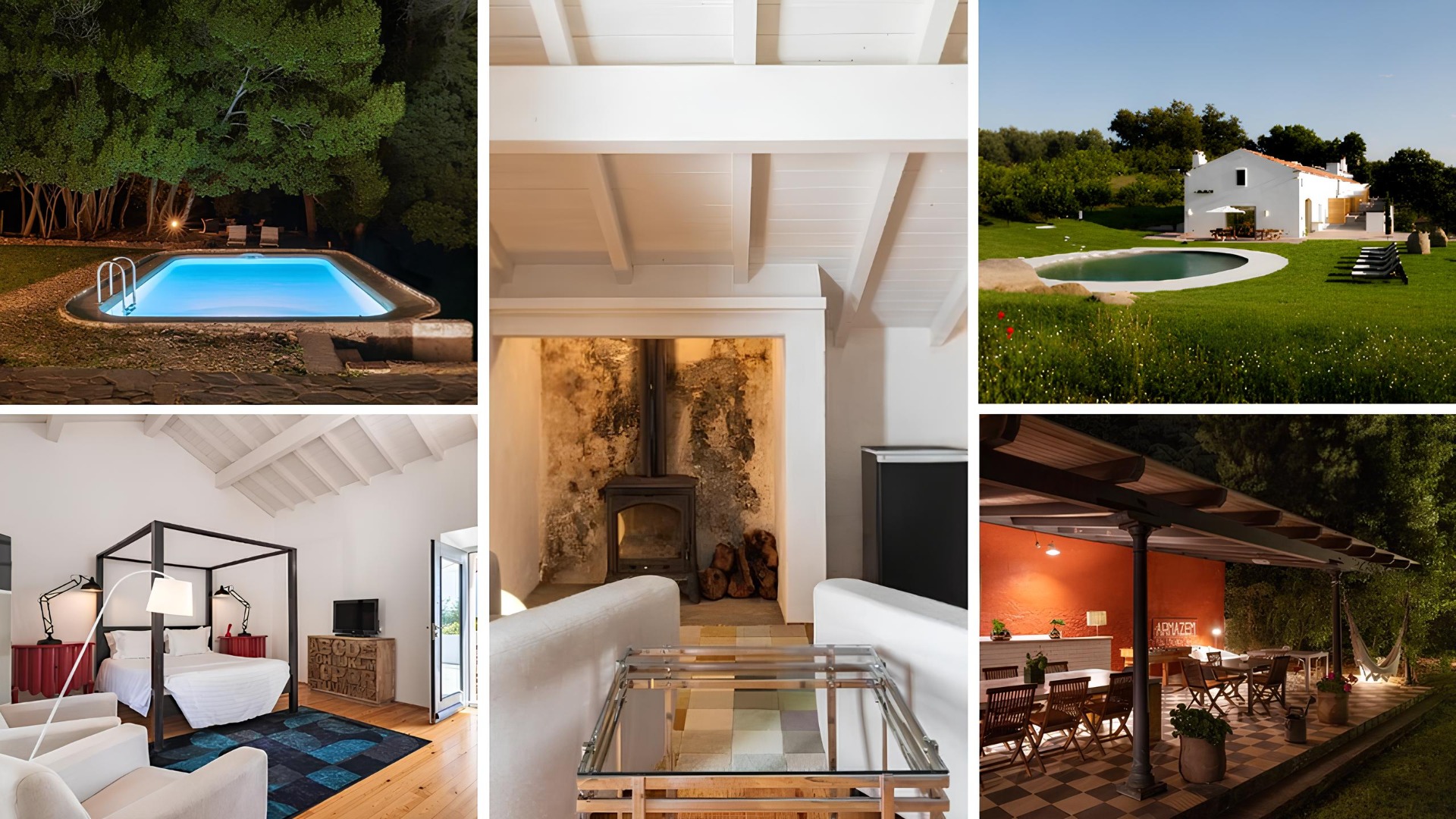 Imani Country House → No coração do Alentejo, combina tranquilidade, natureza e hospitalidade num ambiente exclusivo, ideal para quem procura desacelerar e desfrutar de uma experiência autêntica em perfeita harmonia com a paisagem. Serviços e comodidades:

Duas piscinas exteriores

Jardins centenários e espaços verdes

Quartos e suites de charme

Pequeno-almoço servido até ao meio-dia

Suites com lareira

Restaurante Improvável

Terraços privados em alguns alojamentos

Massagens e tratamentos de bem-estar

Aluguer de bicicletas

Estacionamento gratuito