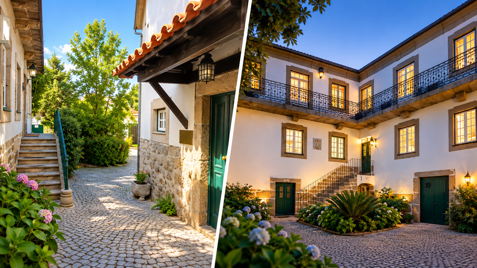 Casinhas das Tílias → As Casinhas das Tílias são um alojamento de charme situado em São Romão, junto à Serra da Estrela, que combina a autenticidade da arquitetura tradicional com o conforto moderno. Inseridas num ambiente tranquilo, com jardim e piscina, proporcionam uma experiência acolhedora e relaxante, ideal para descobrir a natureza, as aldeias históricas e as paisagens únicas da região.
Solar das Tílias → O Solar das Tílias é uma unidade de turismo de habitação situada junto à Serra da Estrela, em São Romão, que combina o charme de um solar histórico com o conforto contemporâneo. Rodeado por paisagens naturais deslumbrantes, oferece uma experiência autêntica e acolhedora, marcada pela elegância, tranquilidade e hospitalidade da região.
