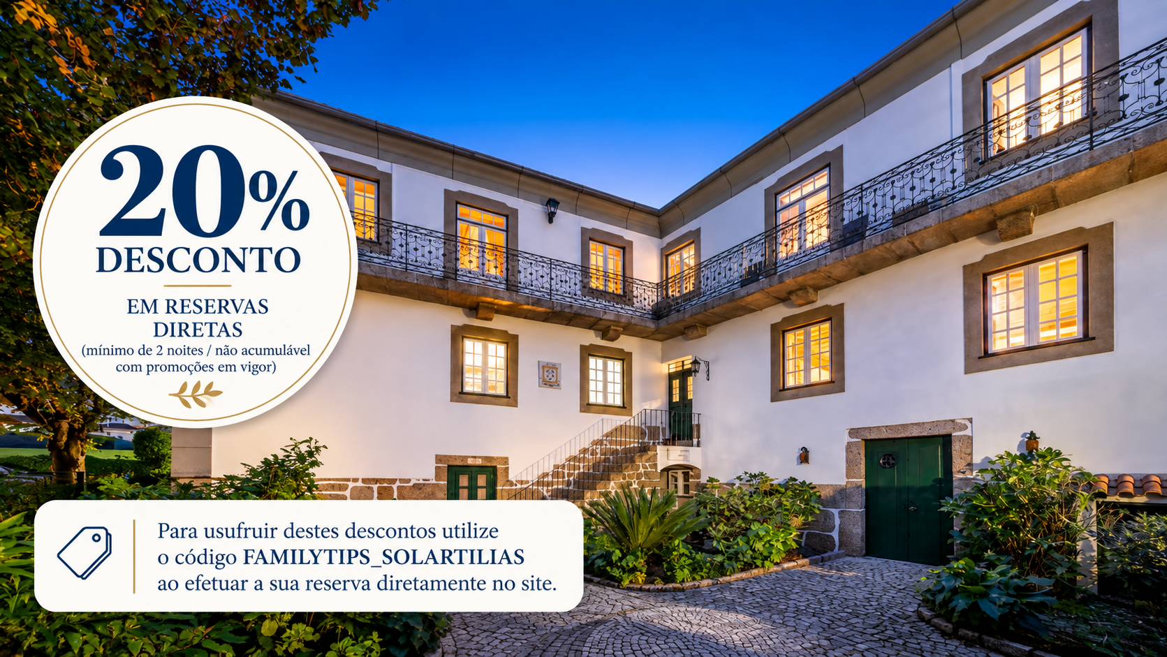 O Solar das Tílias é uma elegante unidade de turismo de habitação situada em São Romão, junto à Serra da Estrela. Instalado num solar beirão do século XIX cuidadosamente recuperado, combina património, conforto e hospitalidade, proporcionando uma experiência autêntica num ambiente tranquilo, rodeado pela natureza e pelas paisagens únicas da região.