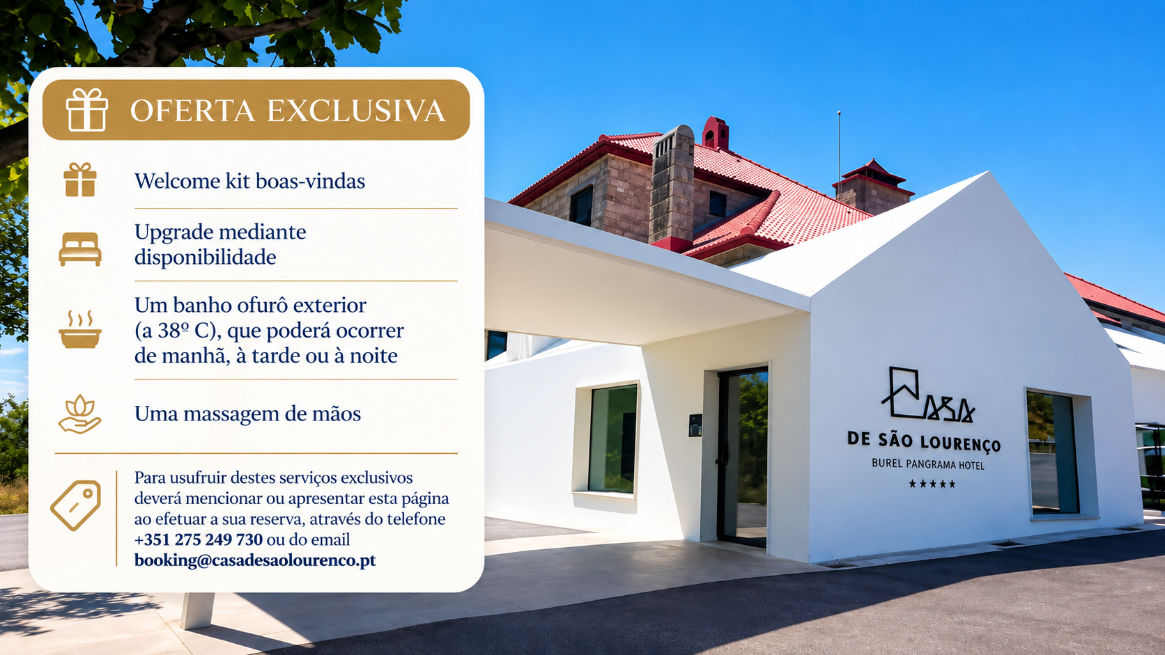 Casa de São Lourenço → É um boutique hotel de 5 estrelas situado no coração do Parque Natural da Serra da Estrela, em Manteigas. Com vistas panorâmicas sobre o Vale Glaciar do Zêzere, combina conforto, design contemporâneo e a autenticidade da montanha numa experiência única de bem-estar e natureza.