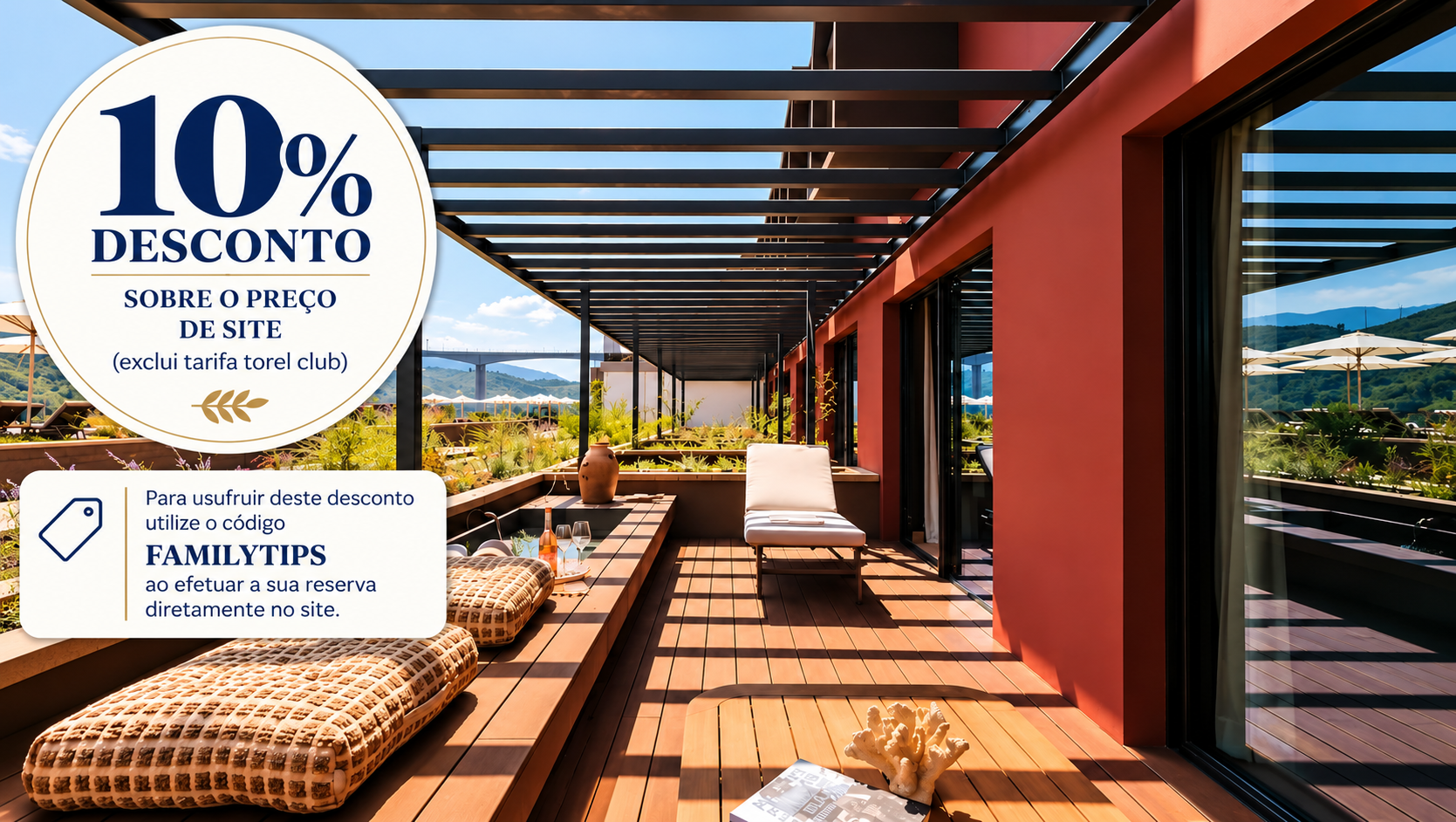  O Torel Quinta da Vacaria – Douro Valley é um hotel de luxo situado numa histórica propriedade vinícola no coração do Douro. Rodeado por vinhas e paisagens deslumbrantes, combina exclusividade, conforto e enoturismo, proporcionando uma experiência autêntica e sofisticada numa das regiões mais emblemáticas de Portugal.