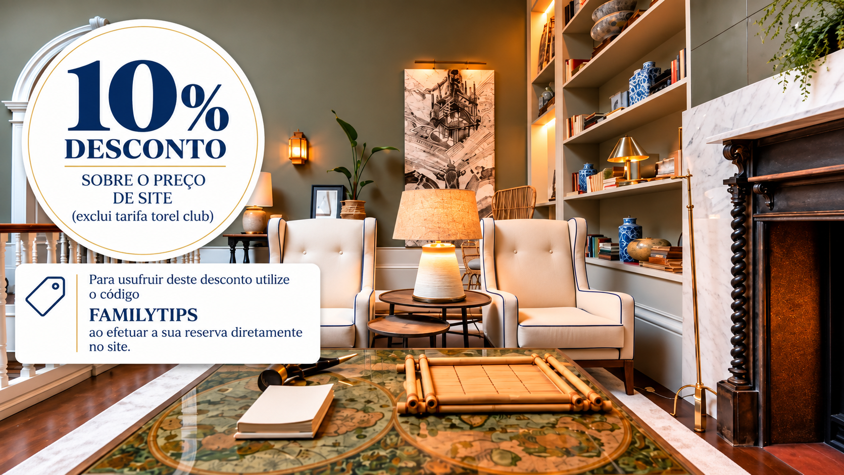O Torel 1884 Suites & Apartments é uma unidade de charme localizada no centro histórico do Porto, inspirada na época dos Descobrimentos Portugueses. Com uma decoração elegante e distintiva, combina conforto, sofisticação e autenticidade, proporcionando uma experiência única para quem deseja explorar a cidade com requinte.