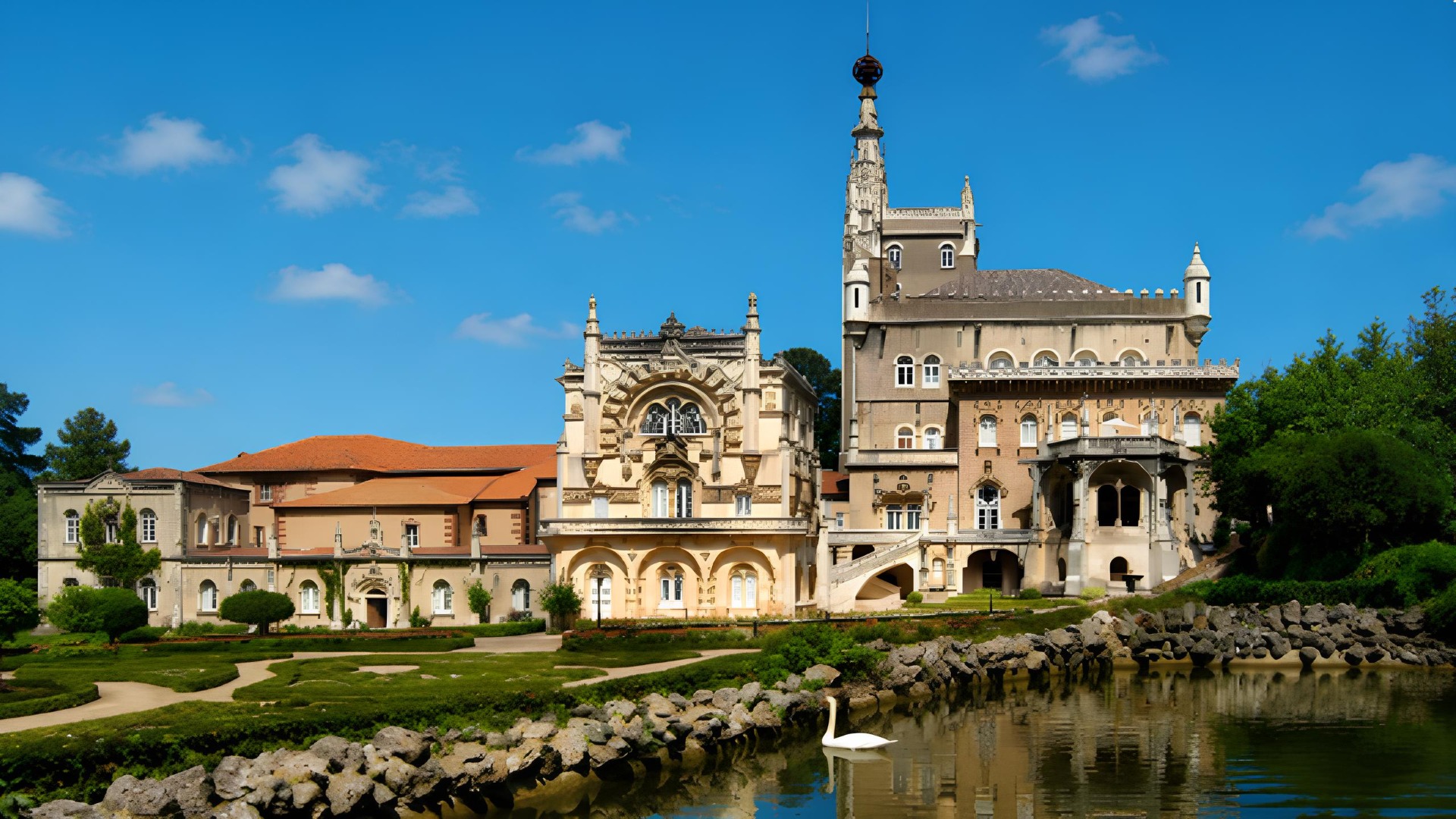 O Hotel Palácio Bussaco é um dos mais emblemáticos hotéis históricos de Portugal, situado no coração da Mata Nacional do Buçaco, na Mealhada. Instalado num majestoso palácio neomanuelino construído para os últimos reis de Portugal, combina património, arte e exclusividade num cenário único. Rodeado por uma floresta centenária de rara beleza, oferece uma experiência memorável marcada pela elegância, tranquilidade e riqueza histórica, proporcionando aos hóspedes a oportunidade de viver o ambiente de um verdadeiro palácio real.