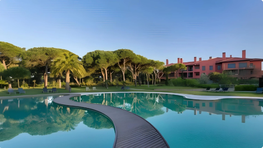 O Sheraton Cascais Resort é um resort de cinco estrelas situado na exclusiva zona da Quinta da Marinha, em Cascais, rodeado por pinhais e próximo do Parque Natural de Sintra-Cascais. Combinando elegância contemporânea, conforto e bem-estar, fica a poucos minutos das praias e dos principais campos de golfe da região e proporciona uma experiência sofisticada e tranquila, ideal para famílias, casais e viagens de lazer.
