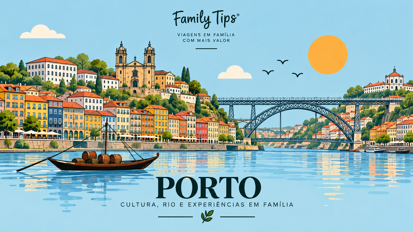 Entre o charme histórico do Porto e as vistas privilegiadas de Gaia sobre o Douro, esta região oferece o cenário ideal para uma escapadinha em família. Monumentos emblemáticos, passeios junto ao rio, gastronomia de excelência e experiências autênticas combinam-se para criar momentos inesquecíveis. Descubra uma seleção cuidada de hotéis, apartamentos turísticos e alojamentos de charme que se destacam pelo conforto, localização privilegiada e hospitalidade.
Porque viajar em família é criar memórias duradouras, encontre o alojamento ideal para explorar o centro histórico, passear junto ao Douro, descobrir as caves de vinho do Porto e viver toda a autenticidade de uma das cidades mais encantadoras de Portugal.