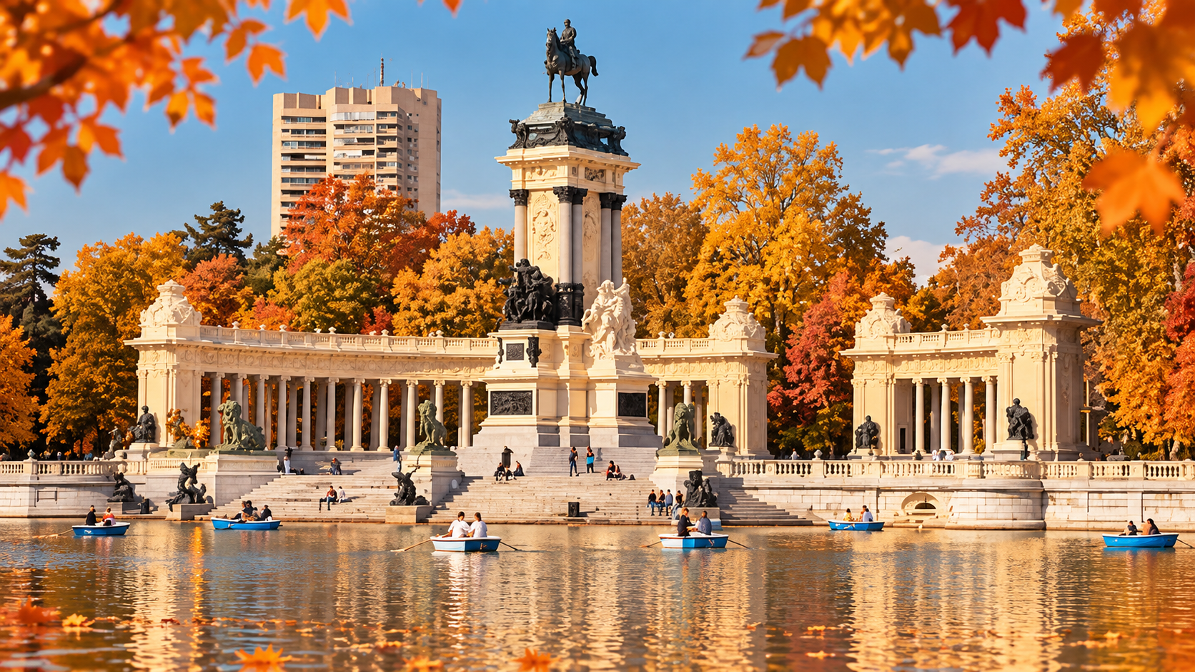 Madrid ganha um encanto especial durante o Outono. Com temperaturas agradáveis, menos multidões e paisagens tingidas de tons dourados e avermelhados, esta é uma das melhores épocas do ano para descobrir a capital espanhola. Entre museus de renome mundial, experiências temáticas de Halloween, escapadinhas na natureza e até a possibilidade de esquiar em pista coberta, Madrid oferece programas para todos os gostos nesta estação.