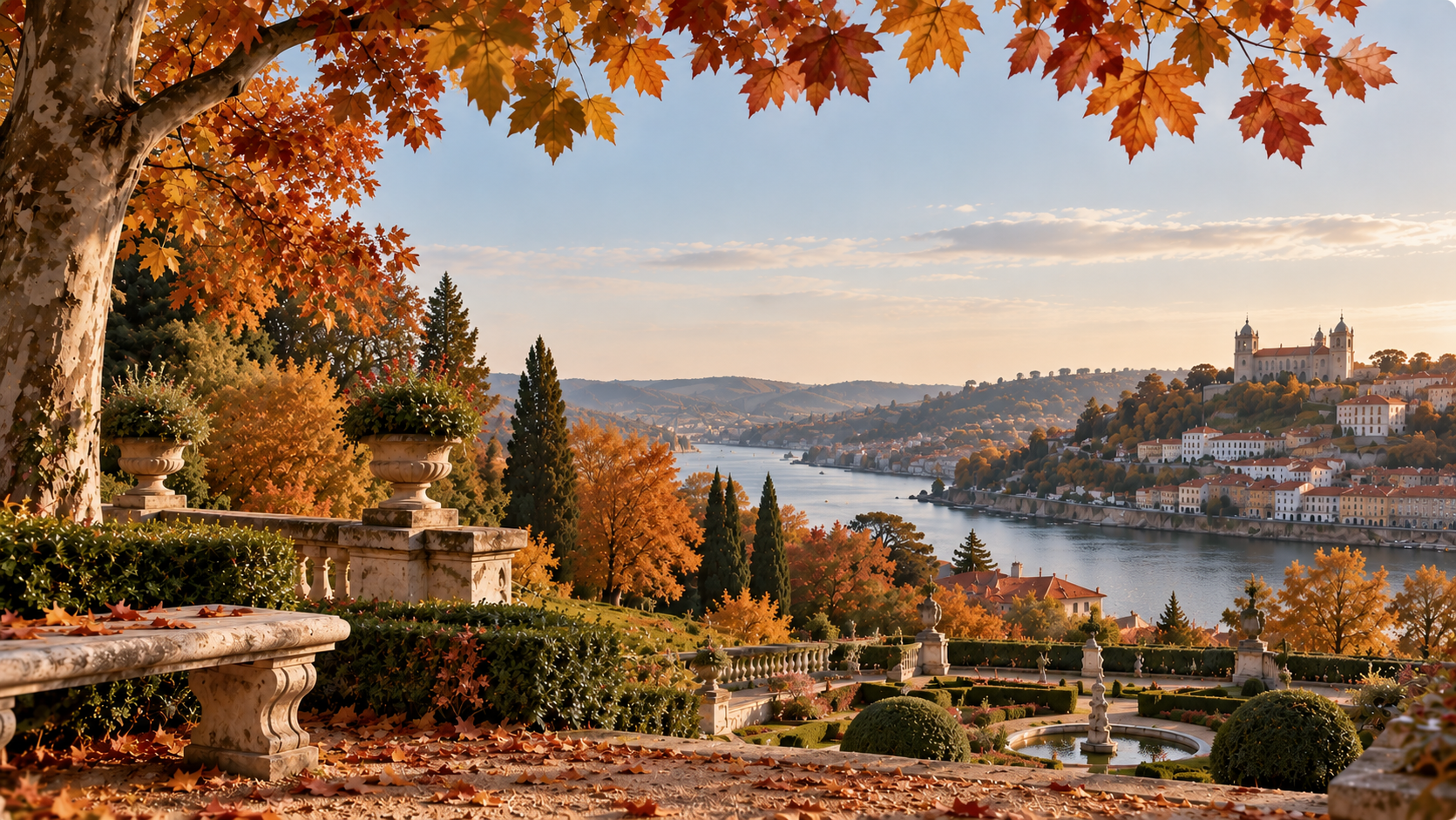 Quando as folhas se vestem de tons dourados, acobreados e avermelhados, e o ar ganha uma frescura reconfortante, os parques e jardins portugueses transformam-se em verdadeiros refúgios de beleza e tranquilidade. É a época ideal para passear sem pressa, apreciar a mudança das estações e descobrir recantos naturais onde a paisagem parece ganhar novas cores a cada passo.