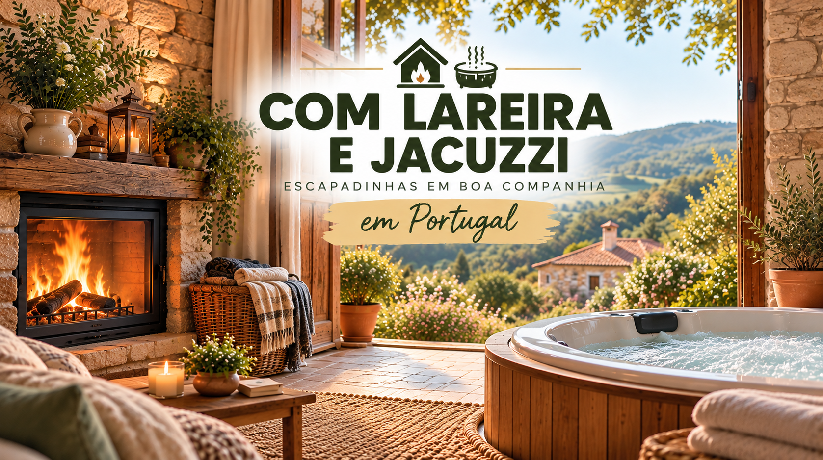 Imagine o conforto de uma lareira acesa nos dias mais frios, um jacuzzi para relaxar e uma paisagem tranquila para completar a experiência. Desde casas de campo acolhedoras e refúgios na natureza a alojamentos com ambientes sofisticados, existem opções para todos os gostos e ocasiões.