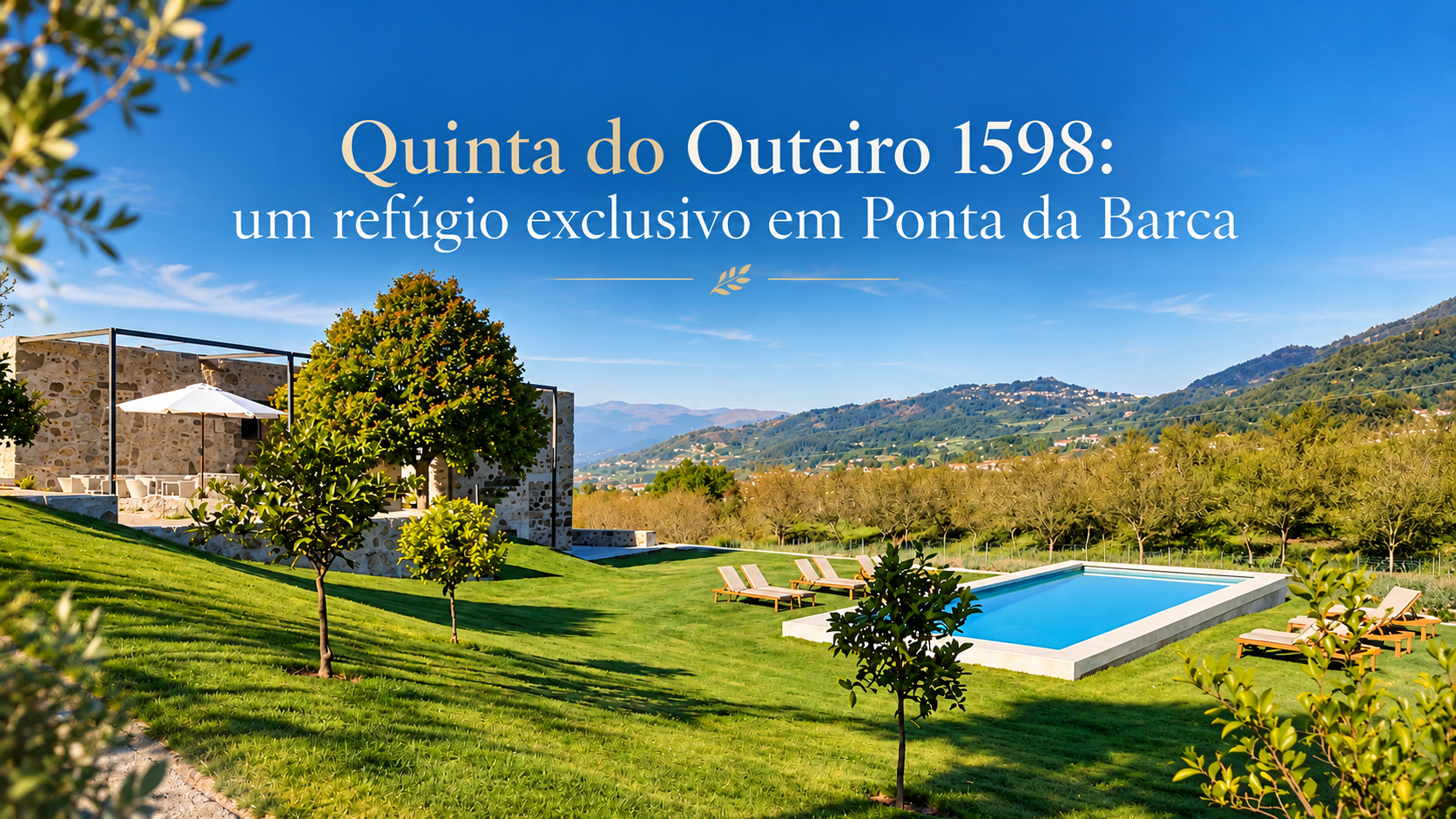 A Quinta do Outeiro 1598 é um refúgio ideal para famílias e grupos de amigos, disponibilizado em regime de exclusividade, garantindo total privacidade durante a estadia. Além do alojamento, a propriedade é também palco de momentos especiais, acolhendo casamentos, batizados, celebrações familiares e outros eventos privados, num ambiente único e reservado.