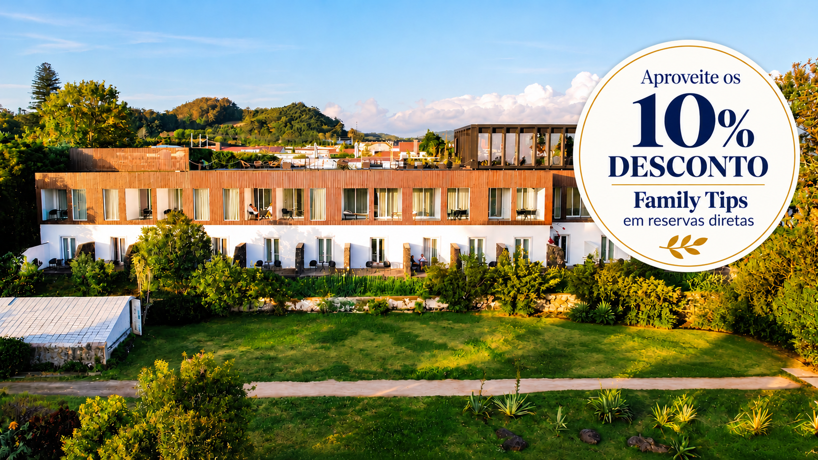 O Senhora da Rosa Tradition & Nature Hotel, em São Miguel, nos Açores, prepara-se para receber, entre os dias 13 e 15 de novembro de 2026, o Retiro do Bem-Estar, uma experiência de três dias dedicada à reconexão pessoal, ao equilíbrio e à valorização do contacto com a natureza.