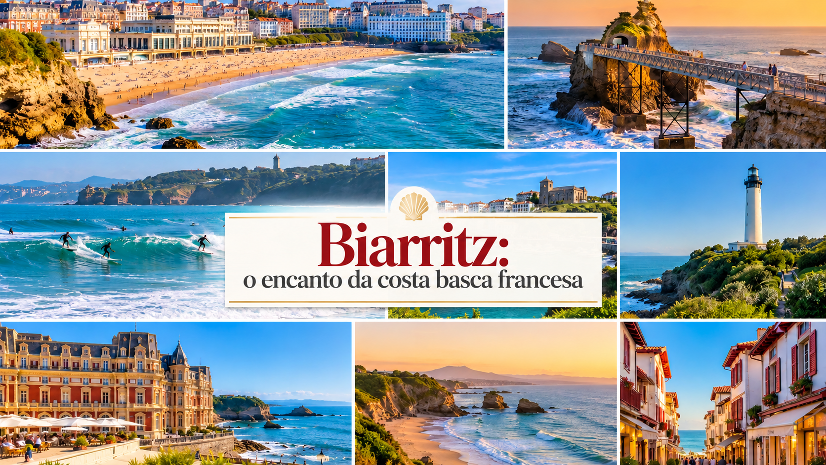 Situada no sudoeste de França, junto ao oceano Atlântico, Biarritz é uma das cidades costeiras mais encantadoras do País Basco francês. Conhecida pelas suas praias, pelas paisagens naturais e pela elegância da sua arquitetura, esta cidade combina tradição, cultura e modernidade, oferecendo uma experiência única a quem a visita.