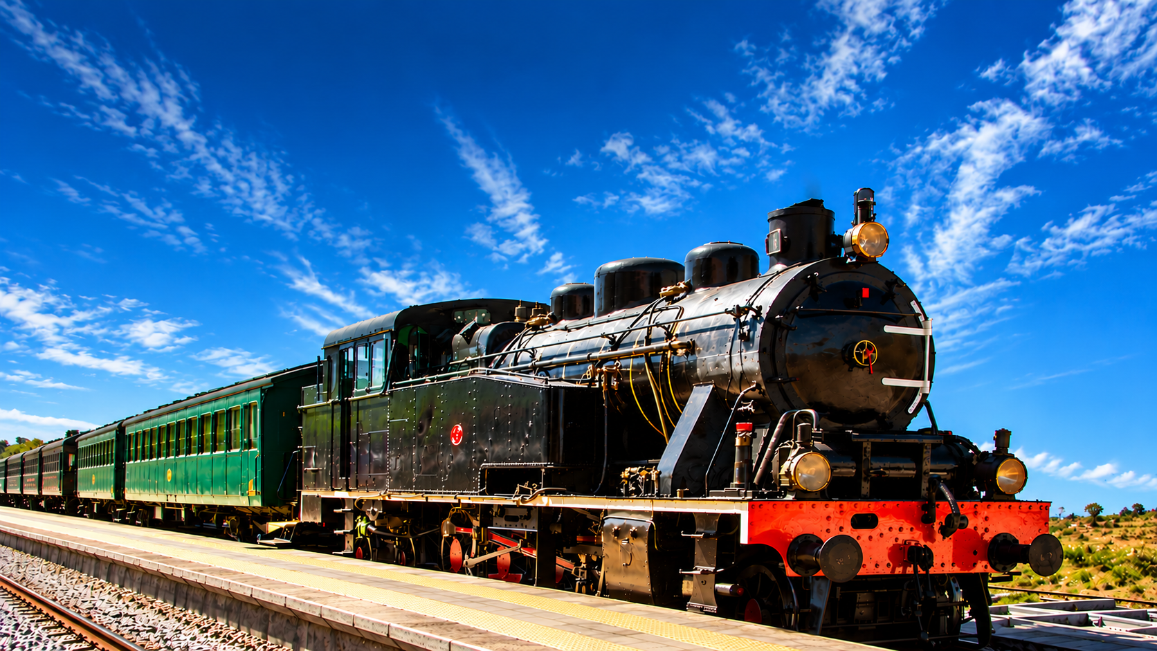O Comboio Histórico a Vapor Templário convida os passageiros a embarcar numa experiência inesquecível entre o Entroncamento e Tomar, numa viagem que une a tradição ferroviária portuguesa à riqueza histórica e cultural da cidade dos Templários.