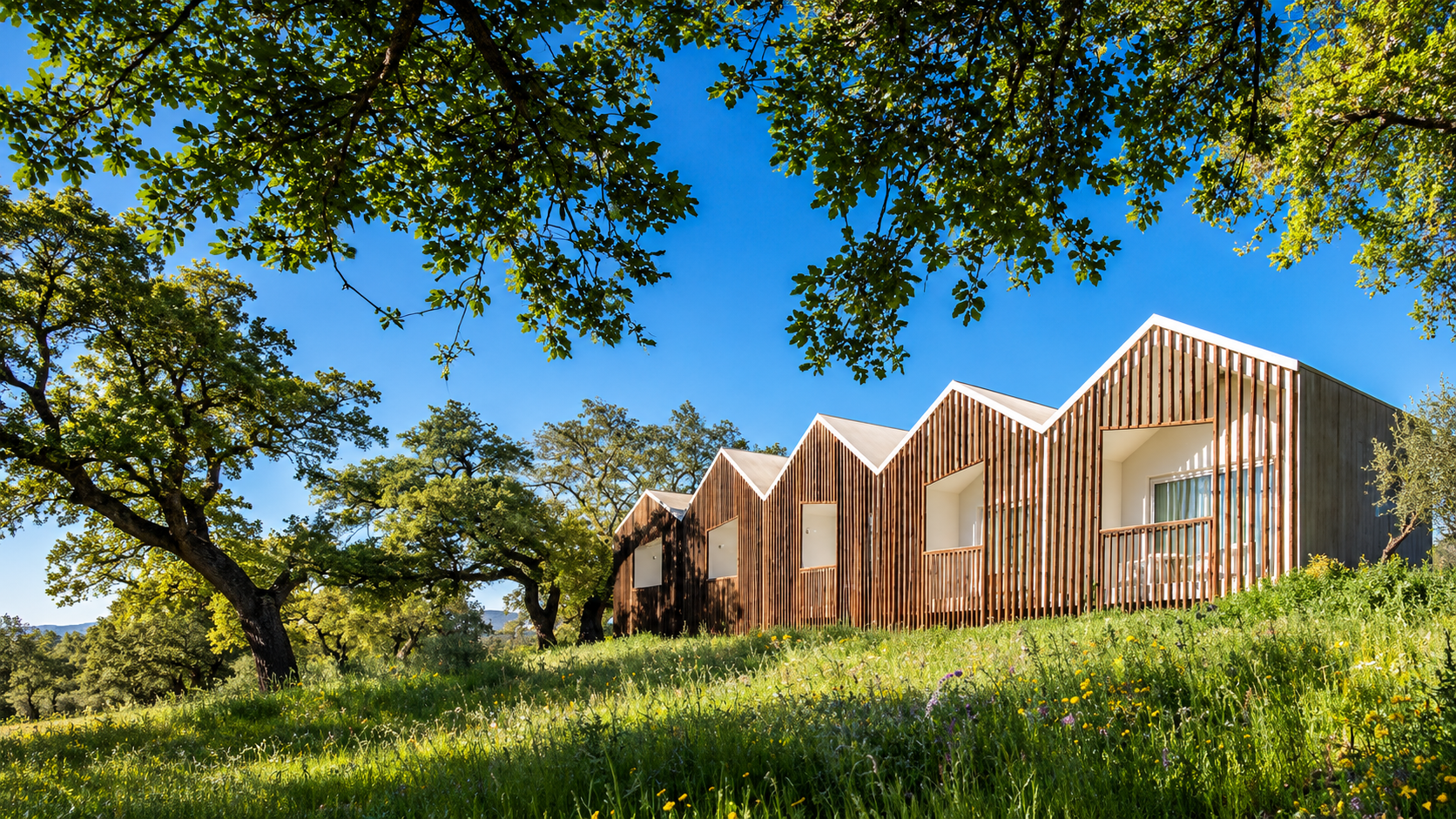 Sobreiras Alentejo Country Hotel (Grândola) → Rodeado pela paisagem alentejana, encontre espaço para descansar, respirar e desfrutar da serenidade do campo, longe da agitação dos dias habituais.