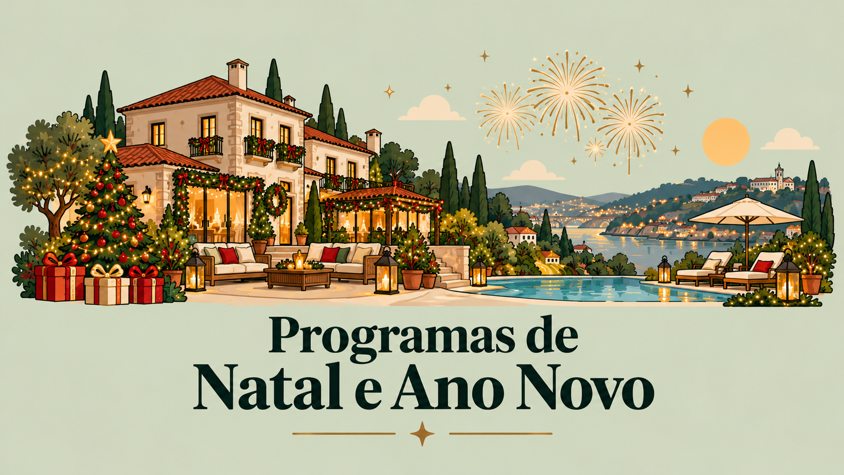 Descubra programas especiais de Natal e Ano Novo em unidades hoteleiras de norte a sul de Portugal. Encontre estadias, experiências gastronómicas e momentos únicos para celebrar esta época festiva, seja em família, a dois ou entre amigos, e dê as boas-vindas ao novo ano em cenários verdadeiramente especiais.