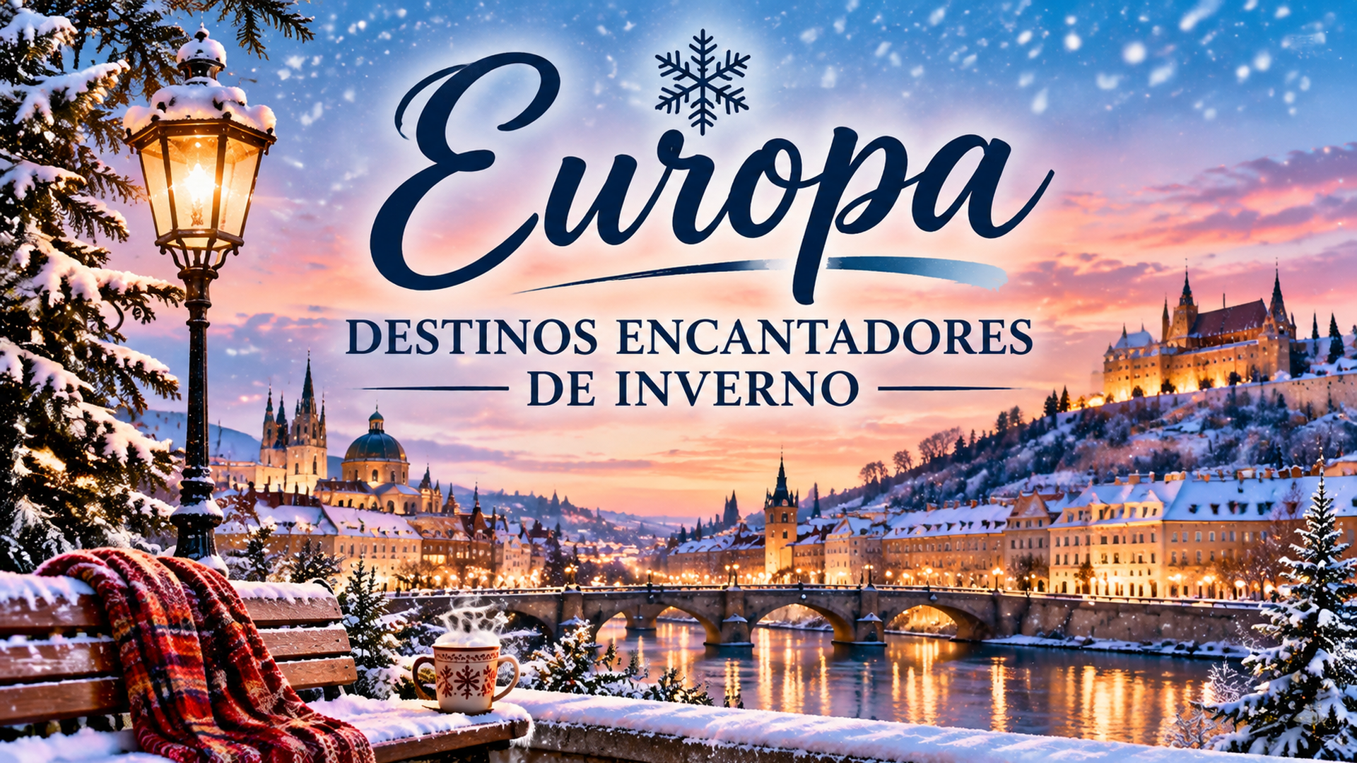 Nesta seleção especial, reunimos alguns dos destinos mais encantadores da Europa para o próximo Inverno — lugares que ganham vida com o frio, as tradições natalinas e uma atmosfera mágica impossível de reproduzir noutra época do ano. Prepare o cachecol, o chocolate quente e a câmara fotográfica: está prestes a descobrir um lado da Europa que brilha ainda mais sob o frio.