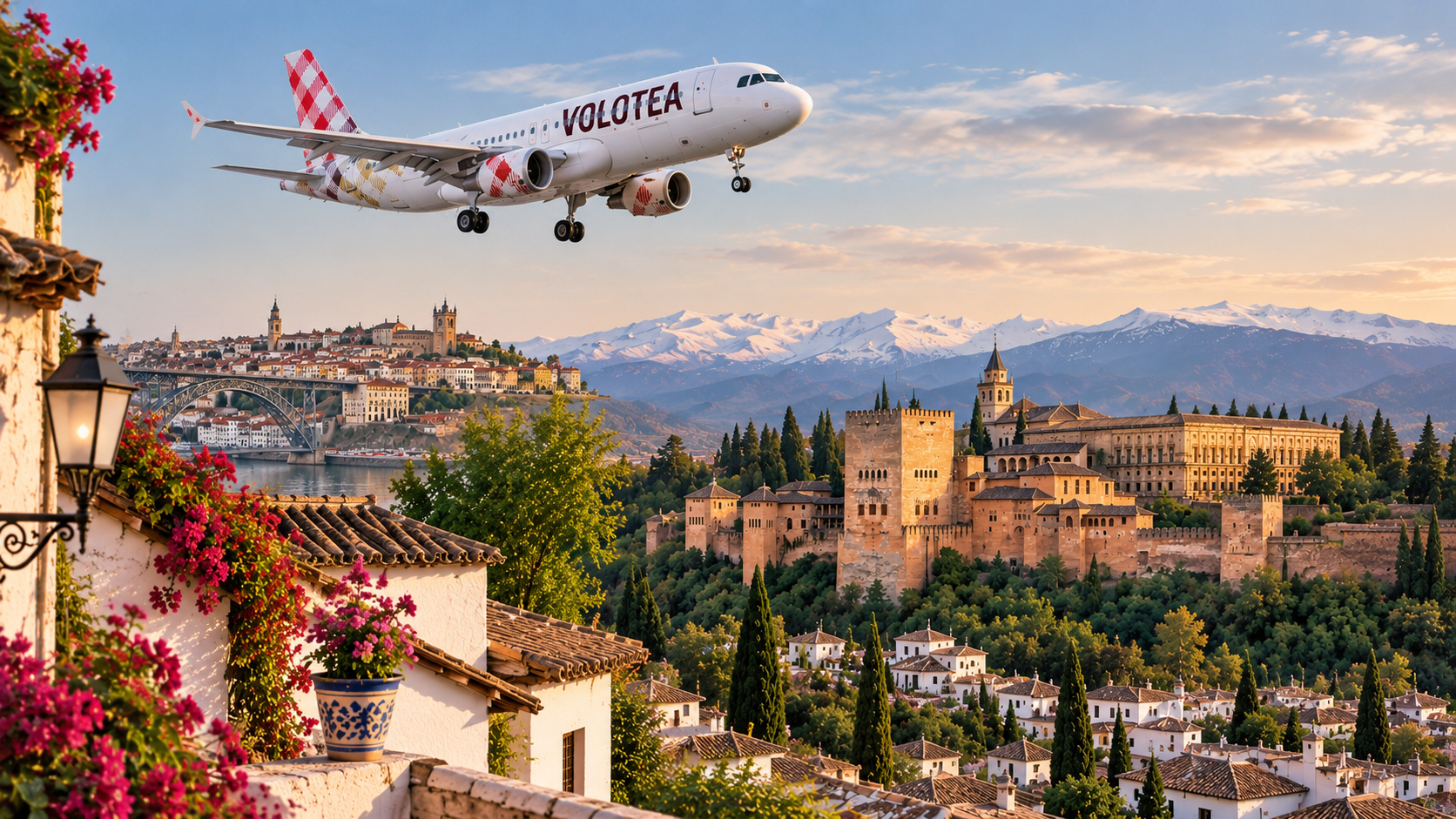A companhia aérea Volotea prepara-se para reforçar as ligações entre Portugal e Espanha com uma nova rota direta entre o Aeroporto Francisco Sá Carneiro, no Porto, e Granada, na Andaluzia. A ligação representa uma nova opção para os passageiros portugueses que pretendem descobrir o sul de Espanha sem necessidade de escalas.