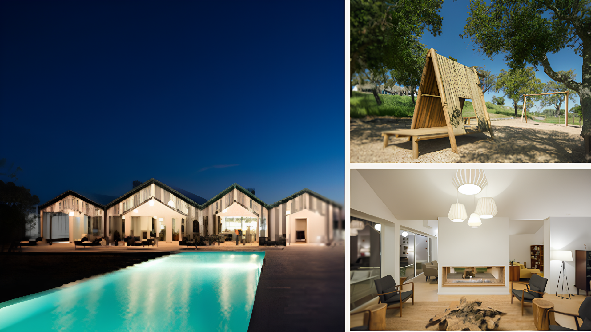 Em Grândola, rodeado pela paisagem característica do montado alentejano, o Sobreiras Alentejo Country Hotel é um refúgio minimalista onde a natureza assume o papel principal.

A arquitetura contemporânea integra-se harmoniosamente na paisagem, criando um ambiente de privacidade e silêncio, ideal para os casais que procuram uma estadia longe da agitação quotidiana.

A piscina infinita, os amplos espaços exteriores e a envolvente campestre convidam a tardes de descanso, leitura e conversas sem pressa. Para quem não dispensa a companhia do seu animal de estimação, há ainda uma vantagem: o hotel é pet friendly e foi distinguido como Melhor Hotel Pet Friendly da Europa nos Condé Nast Johansens Awards 2026.